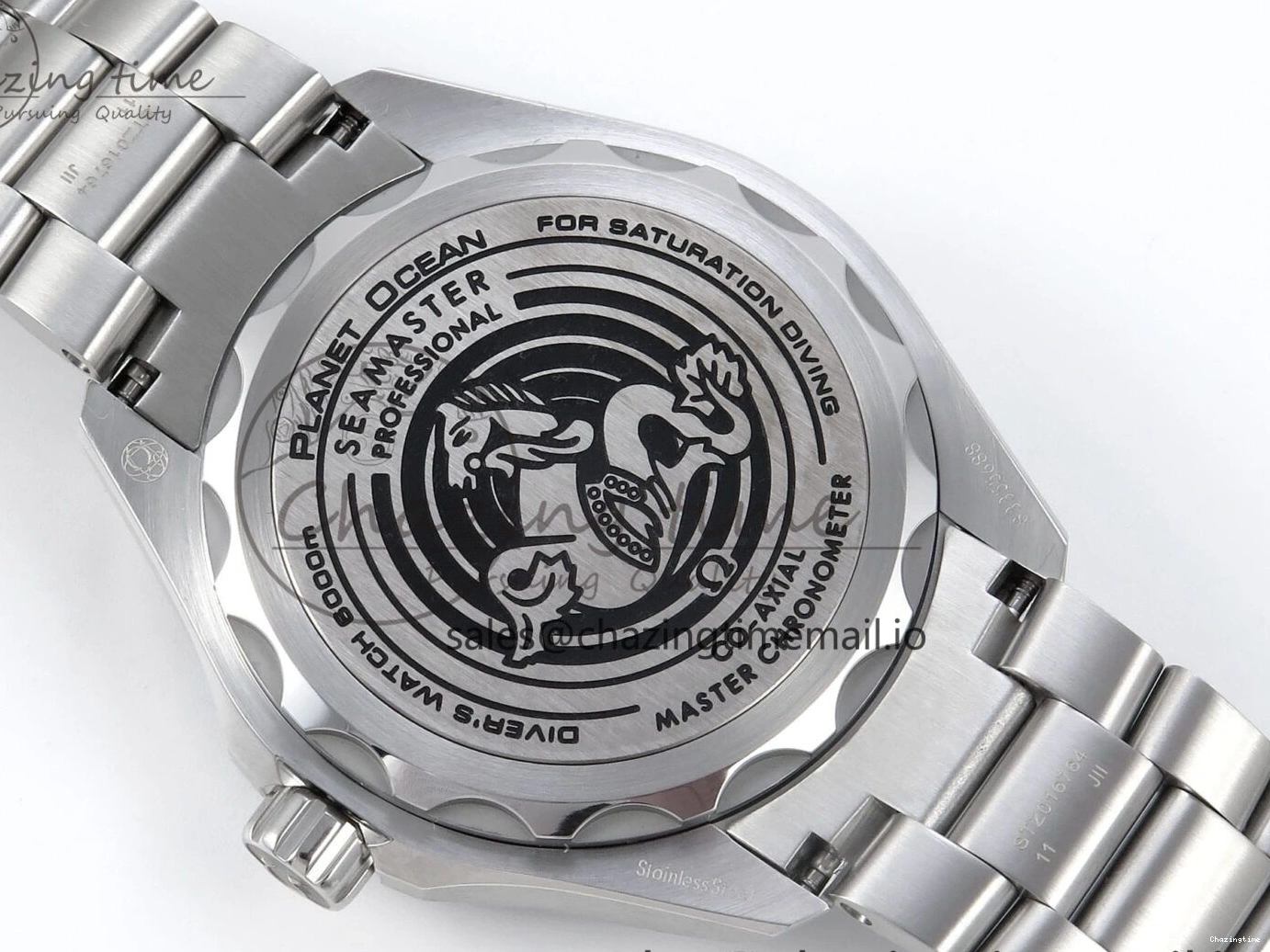 0408 Seamaster 6000M Ultra Deep SS VRF 1:1 Best Edition Gray Dial Orange Bezel on SS Bracelet A8912 Super Clone NewStyle 7687